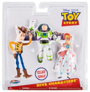SwimWays Toy Story Dive Characters Woody, Buzz Lightyear, & Bo-Peep Pool