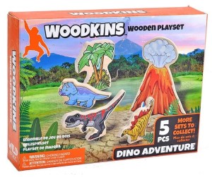 Wild Republic Woodkins Dino Adventure