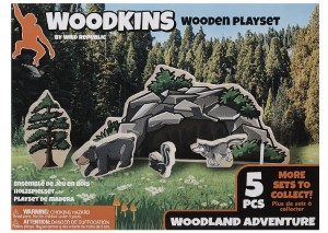 Wild Republic Woodkins Woodland Wooden Playset