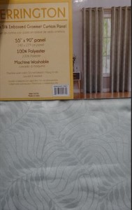 Kerrington Curtain GRAY 55X90