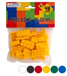 BLOCKS SOLID COLOR BRICKS 48P