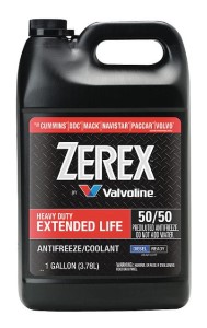 Zerex Extended Life Red Heavy Duty Antifreeze Coolant, 1 Gal