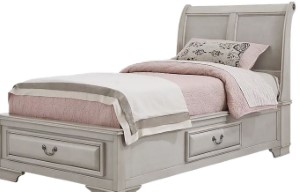 3PC TWIN BED WHITE KIDS MILL VAL