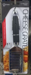 FLAT GRATER W/BLACK HANDLE