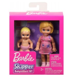 Barbie Babysitters Blonde Siblings