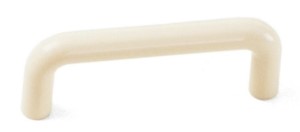 Laurey 34816 3-Inch Plastic Wire Pull, Bone