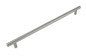 Laurey 87006 Builders Steel Plated T-Bar Pull, Brushed Satin Nickel - 13