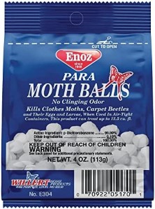 ENOZ MOTH BALLS 4OZ