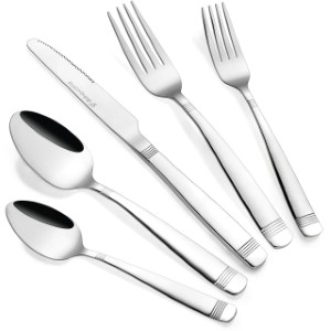 FLATWARE SS 108PC 3ASST