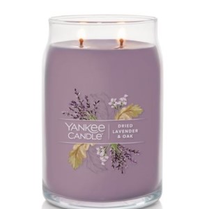 CANDLE DRIED LANVENDER & OAK 20Z