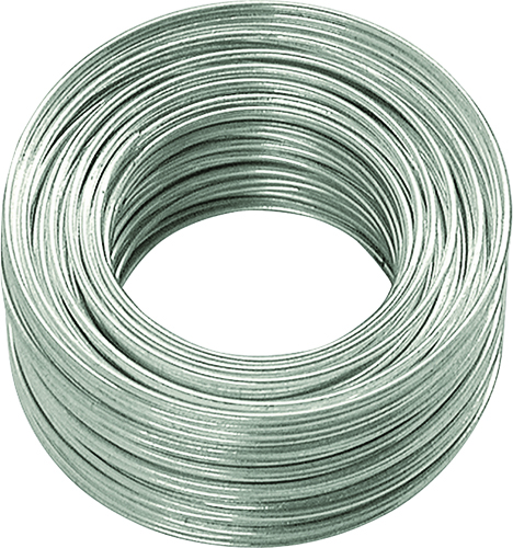 HILLMAN 50129 Utility Wire, 50 ft L, Galvanized Steel