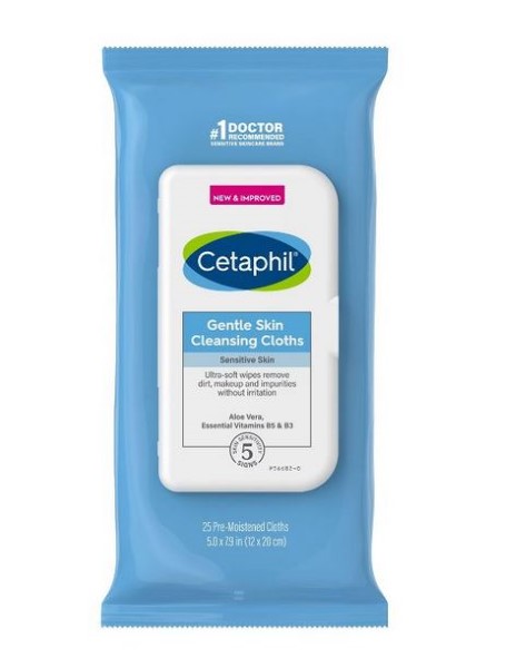 CETAPHIL GENTLE CLEANSING CLOTHS