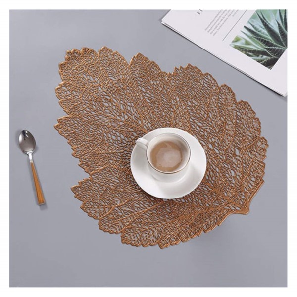 Leaf PVC Placemat 13x17"Assorted