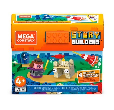 Mega Construx Story Builders Knight And Castle Building Set