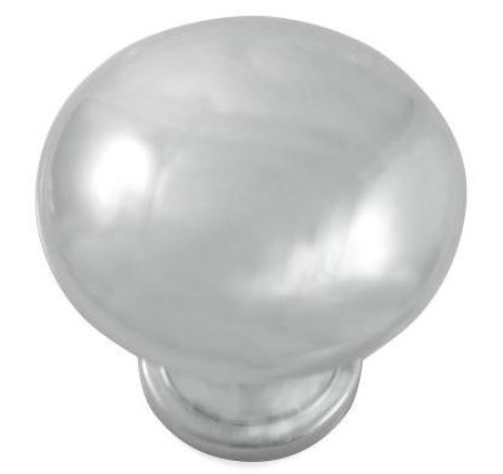 Laurey 55526 Richmond Knob 1 1/4-Inch in Polished Chrome