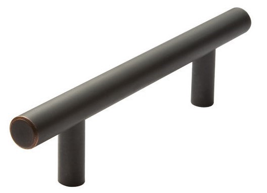 Laurey 87366 Steel T-Bar Pull, Oil Rubbed Bronze - 128mm