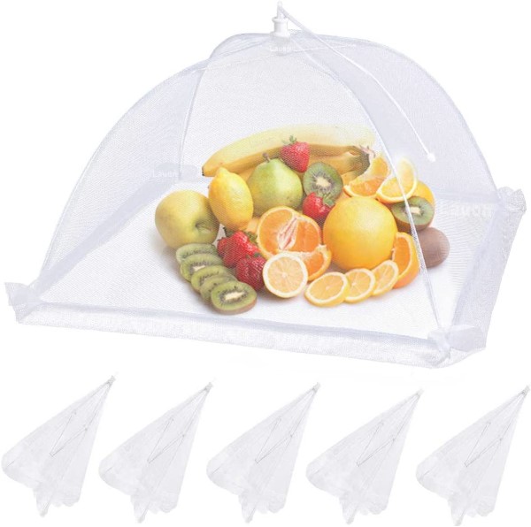 Departments FOOD UMBRELLA WHITE MESH 17"