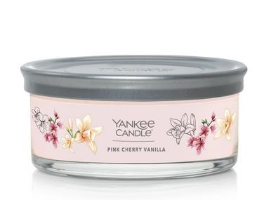 CANDLE PINK CHERRY &VAN TUMB 12Z