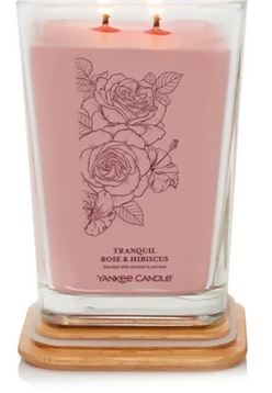 CANDLE TRANQUIL &HIBISCUS 19.5Z