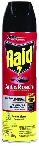 RAID 16479 Ant and Roach Killer, 17.5 oz Aerosol Can