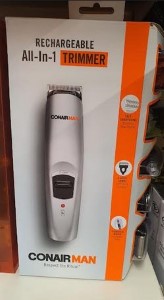 CONAIR GMT189CGB Cordless Beard and Mustache Trimmer, Stainless Steel Blade