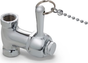 Self-Closing Shower Valve with Pull Chain
