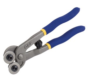 QEP 32010 Glass Tile Nipper Steel Blue