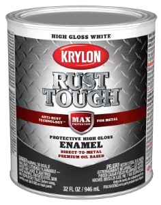 KRYLON ENAMEL GLOSS WHITE QT