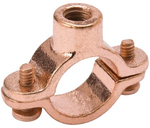 RING HANGER SPLIT COPPER 3/8