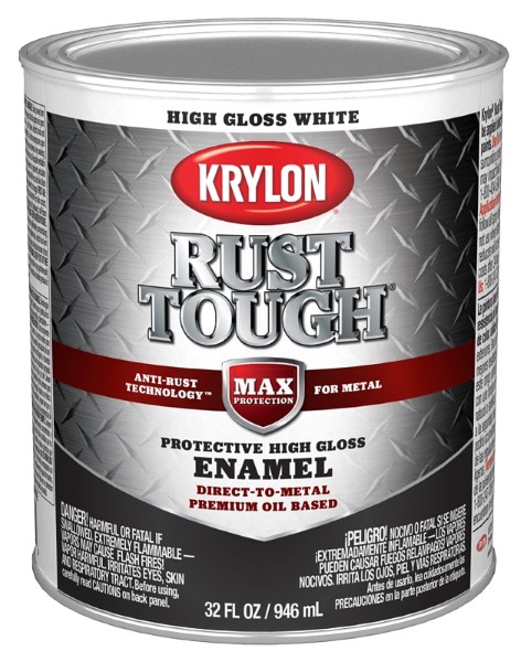 KRYLON ENAMEL GLOSS WHITE QT