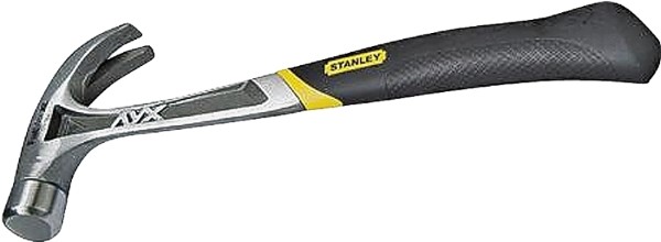 STANLEY Fatmax 16 oz. Curve Claw Hammer, Steel Head/Steel Handle 13-1/8 In