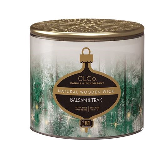 CANDLE WW BALSAM&TEAK 14oz