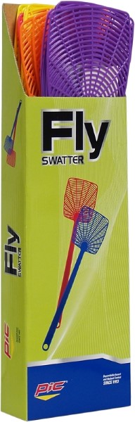 Plastic Flyswatters 22in (Assorted)