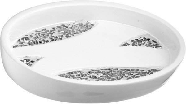 SINATRA SOAP DISH-WHITE