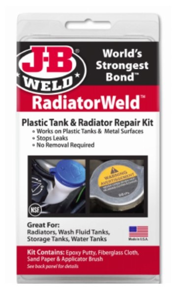 J-B Weld RadiatorWeld Plastic Tank/Radiator Repair Kit