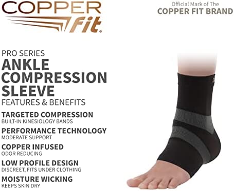 COPPER FIT ELITE ANKLE SLEEVE LR