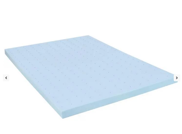 Capri Comfortable Sleep 3 inch Cool Gel Memory Foam Mattress Topper - Full 