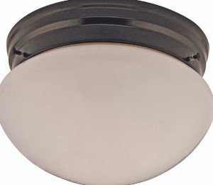 FIXTURE CEIL 1LT FLUSH ORB