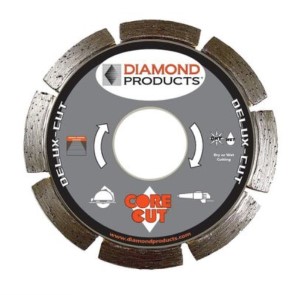 Diamond Products 4-1/2 In. x .080 x 7/8 In. Delux-Cut Small Diameter Blade