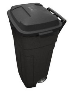 RUBBERMAID 34-Gallon Heavy-Duty Wheeled Trash Can