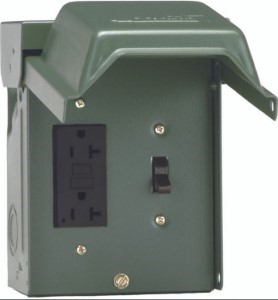 POWER OUTLET 1SWITCH/1GFI RECP