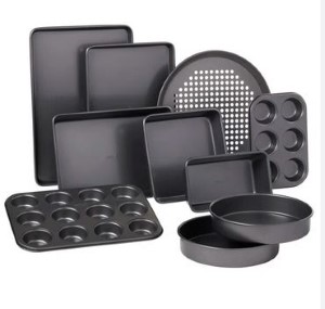 Oneida Select 10 Piece Nonstick Metal Bakeware Set