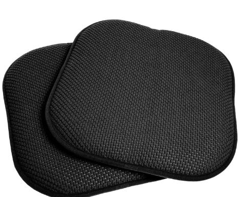 HONEY-COMB MF 2PC CHAIR PAD-BLJ