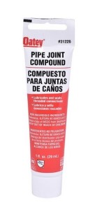 OATEY 31226 Pipe Joint Compound Tube - Gray, 1 oz