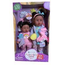 PAJAMA PARTY SISTERS DOLL 16PC
