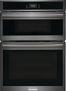 Frigidaire Gallery 30'' Black and Stainless Steel Wall Oven and Microwave