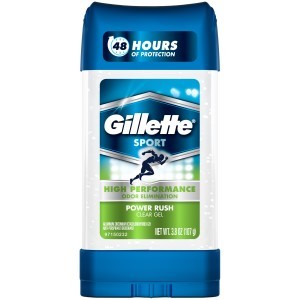 GILETTE A/P CLEAR GEL P/RUSH 3.8