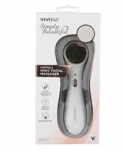 Vivitar Portable/Cordless Ionic Facial Massager Reduce Wrinkles/Undereye