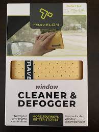 Travelon Windshield Cleaner and Defogger, Yellow