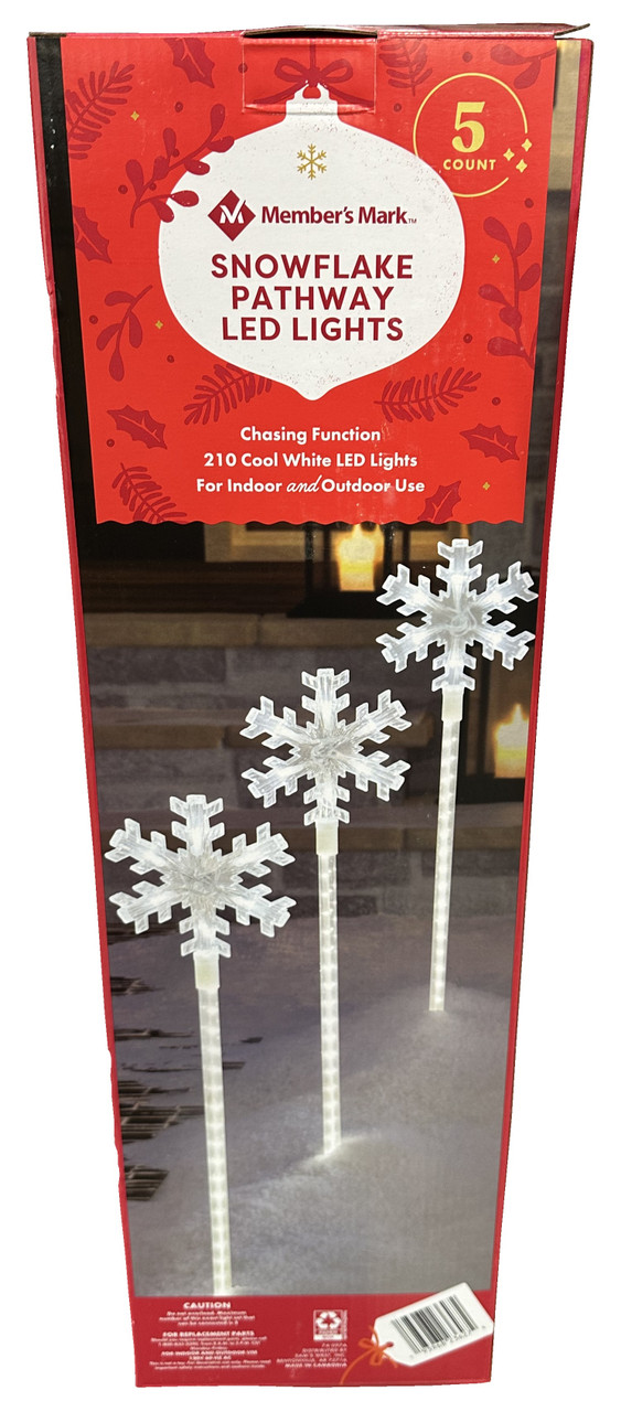 MM SNOWFLAKES LED LIGHTS